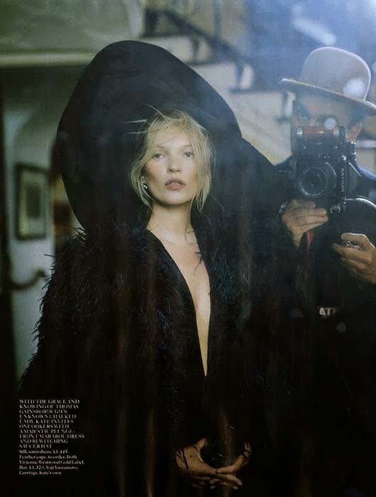 Kate Moss et John Galliano posent pour Vogue UK (5)