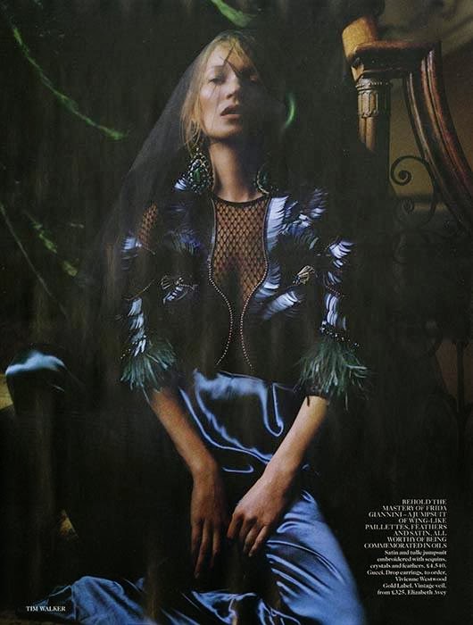 Kate Moss et John Galliano posent pour Vogue UK (4)