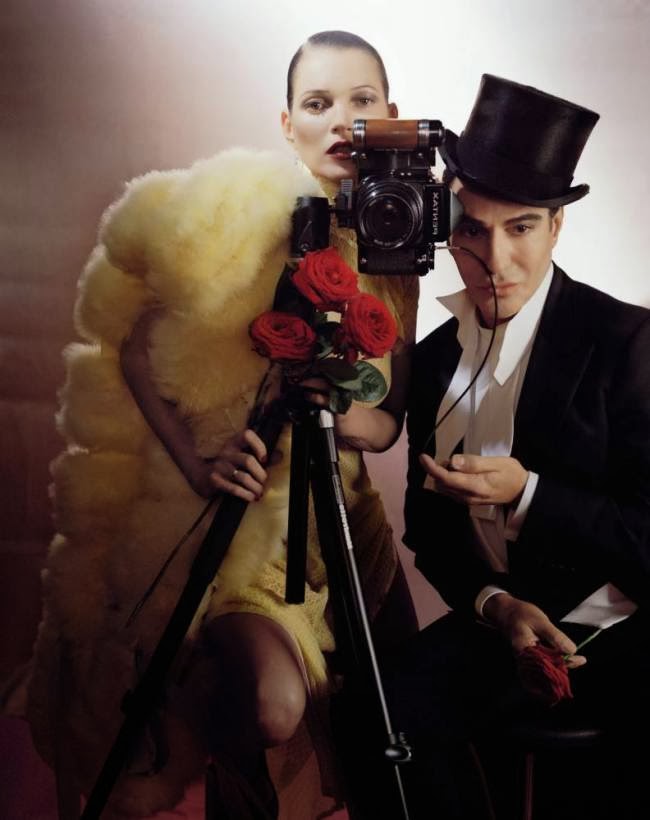 Kate Moss et John Galliano posent pour Vogue UK (3)