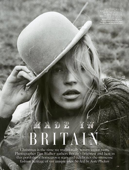 Kate Moss et John Galliano posent pour Vogue UK (2)