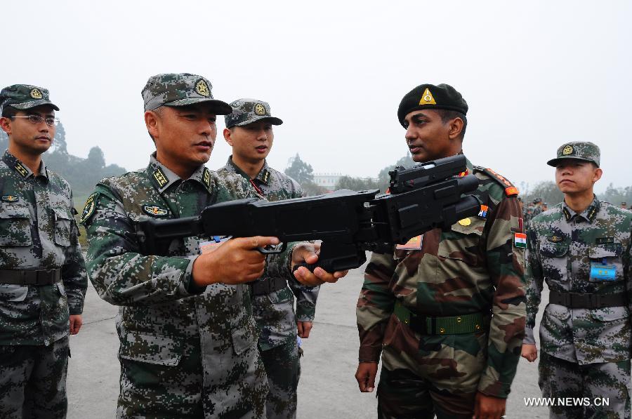 La Chine et l'Inde entament des manoeuvres anti-terroristes