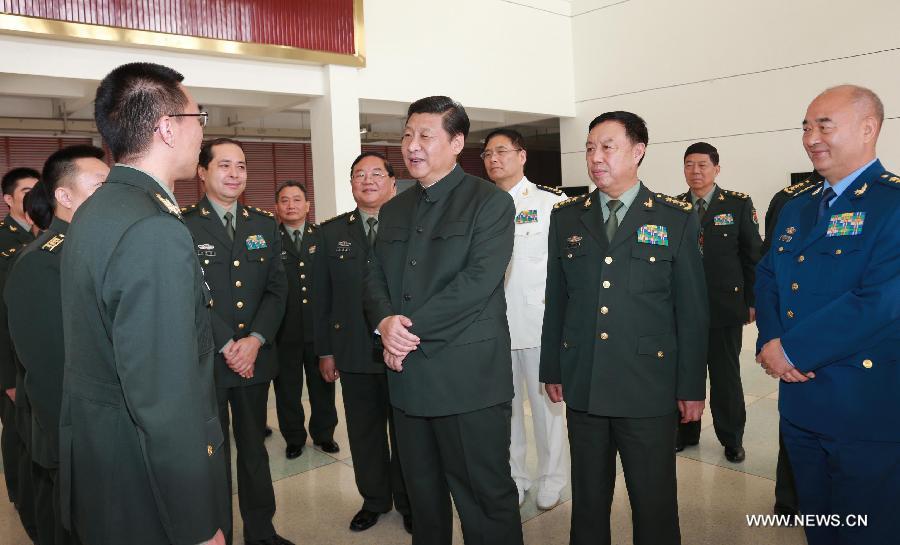Xi Jinping appelle l'armée chinoise à maintenir le leadership du PCC (4)