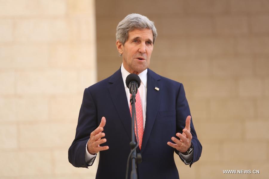 Kerry annonce une aide de 75 millions de dollars pour les Palestiniens