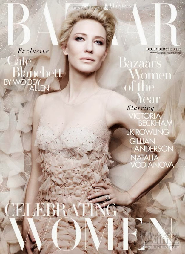 Cate Blanchett impeccable sur Harper's Bazaar