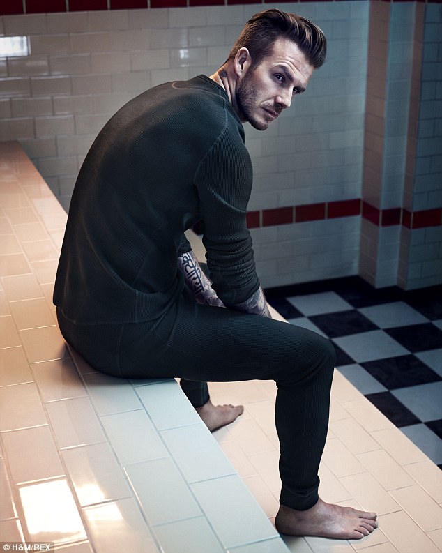 Beckham pose pour la nouvelle publicité de H&M (3)