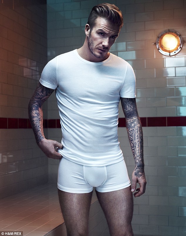 Beckham pose pour la nouvelle publicité de H&M (2)