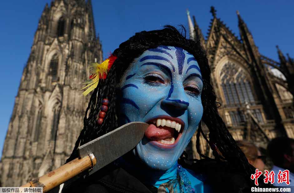 Défilé de costumes au Carnaval de Cologne