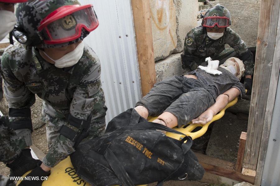 Fin des exercices militaires sino-américains sur l'assistance humanitaire à Hawaï  (2)