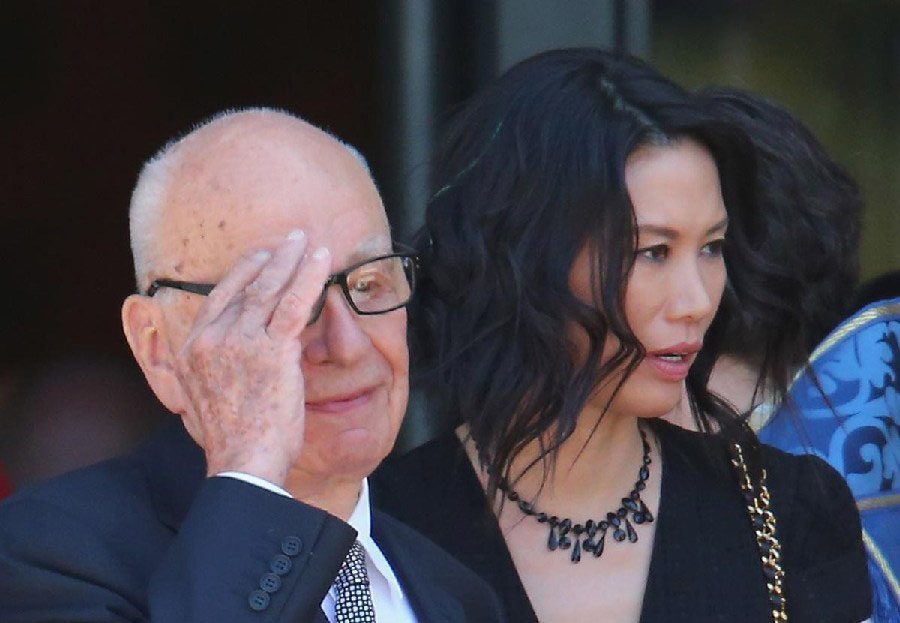 Rupert Murdoch et Wendi Deng finalisent leur divorce  (2)