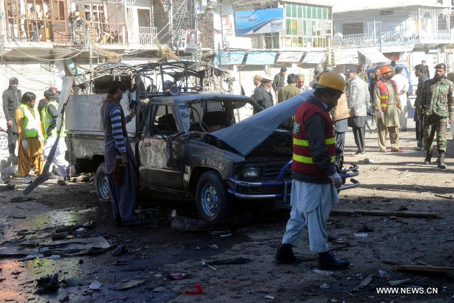 Cinq morts et 20 blessés dans une explosion au Pakistan