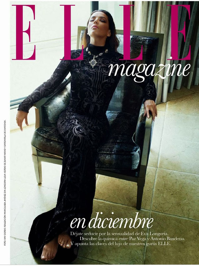 Eva Longoria pose sexy pour Elle Espagne (2)