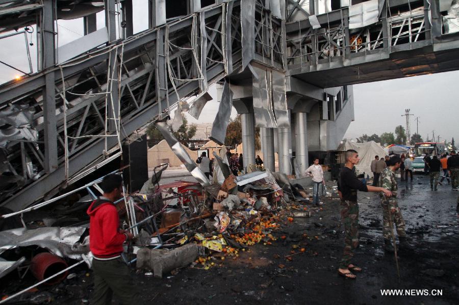 15 morts dans un attentat-suicide à Damas (2)