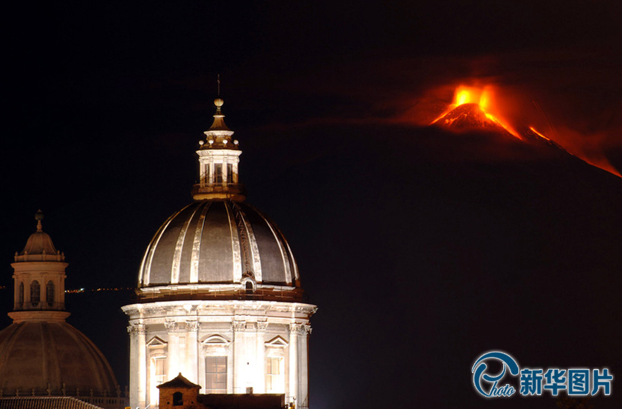 Les images exceptionnelles de la dernière éruption du volcan Etna (3)