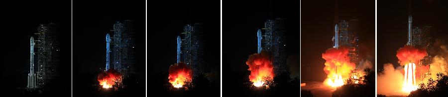 Chine: lancement de la sonde lunaire Chang'e-3 avec un rover à bord  (19)