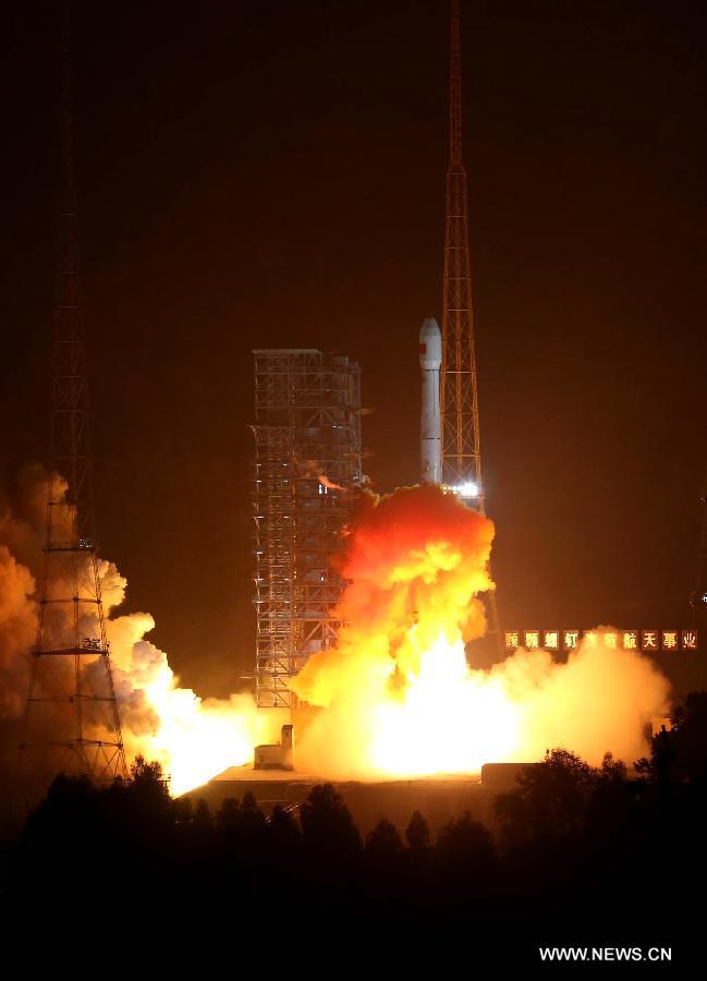 Chine: lancement de la sonde lunaire Chang'e-3 avec un rover à bord  (17)