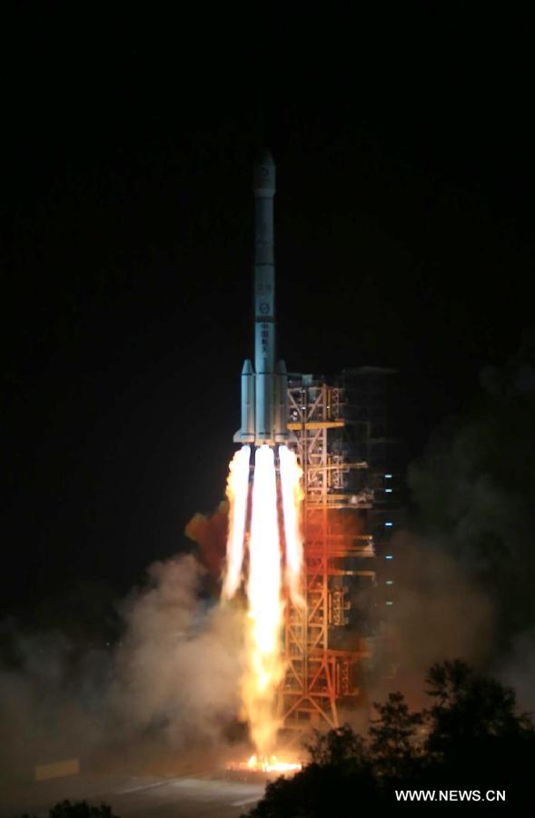Chine: lancement de la sonde lunaire Chang'e-3 avec un rover à bord  (5)