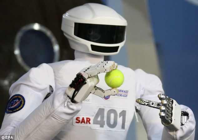 Le robot russe SAR-401, conçu pour travailler dans l'espace