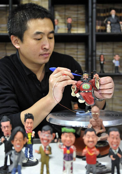 Un artiste de la figurine du Nord de la Chine (8)