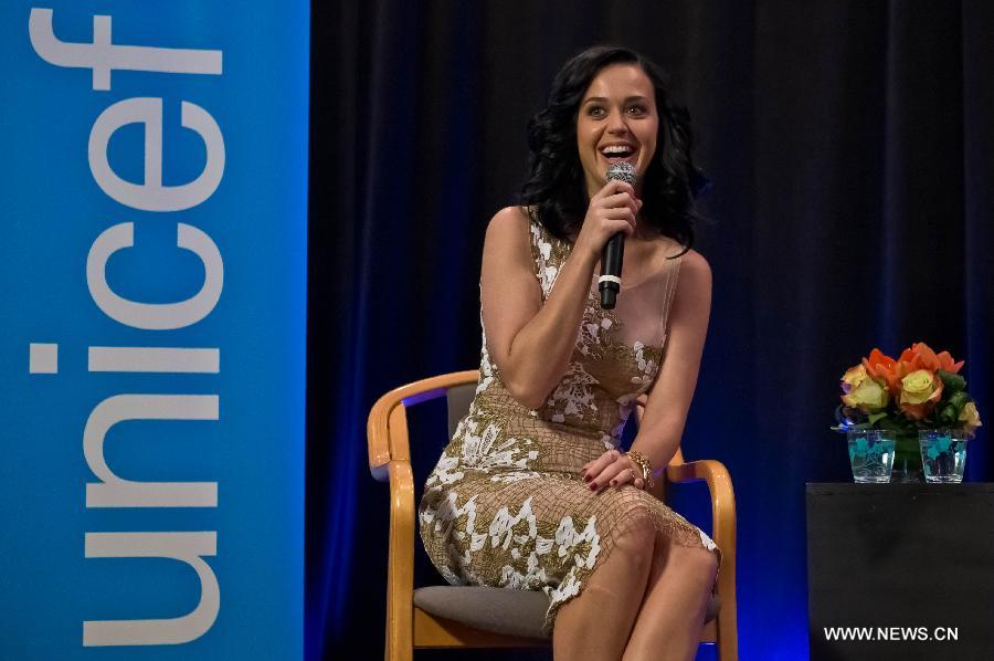 Katy Perry nommée Ambassadrice itinérante de l'UNICEF (3)