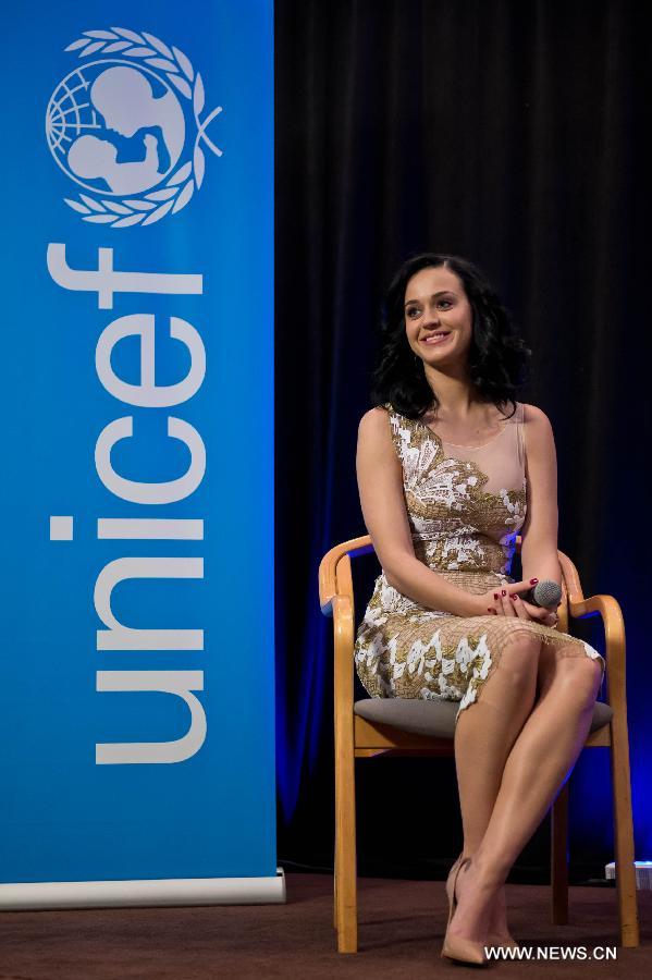Katy Perry nommée Ambassadrice itinérante de l'UNICEF (2)
