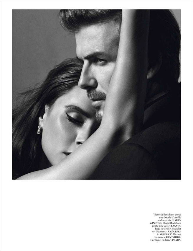 Le couple Beckham pose ensemble pour le numéro de Noël de Vogue Paris (6)