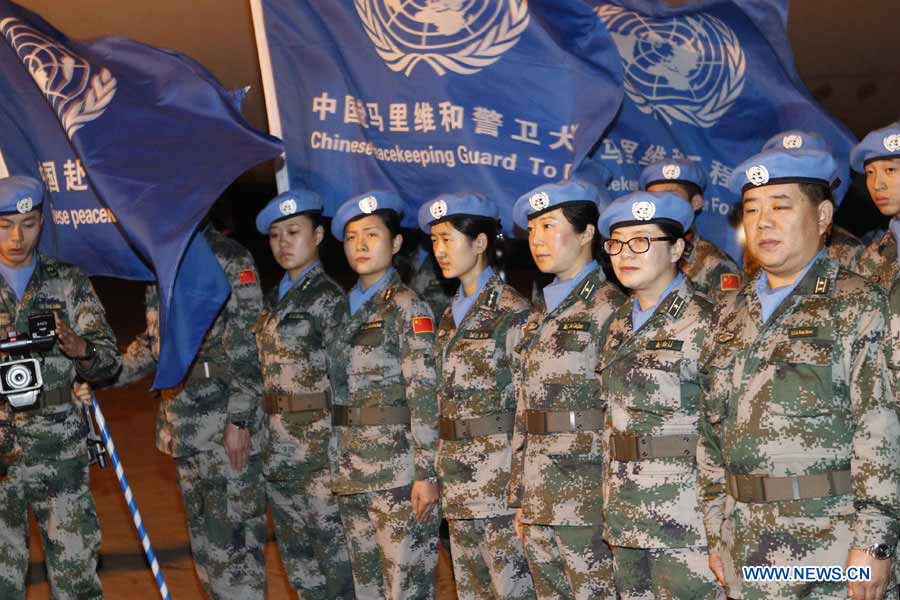 Mali : arrivée du premier contingent chinois de maintien de la paix (2)