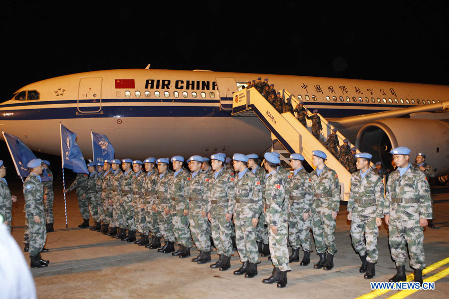 Mali : arrivée du premier contingent chinois de maintien de la paix