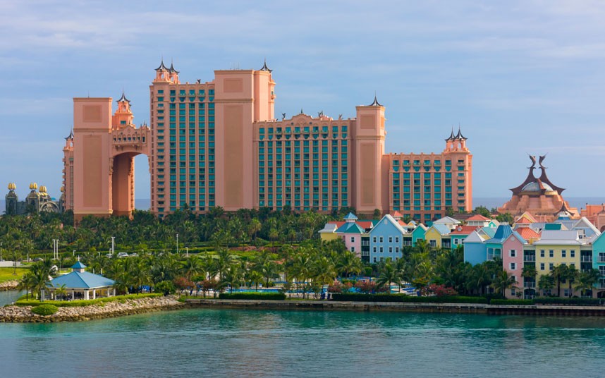 L'hôtel Atlantis, l'île Paradis, les Bahamas