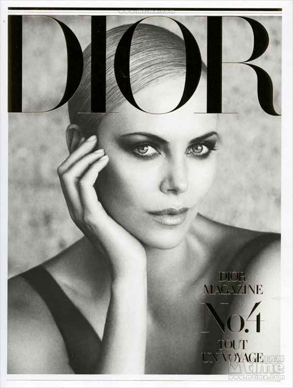 Charlize Theron en couverture de Dior Magazine