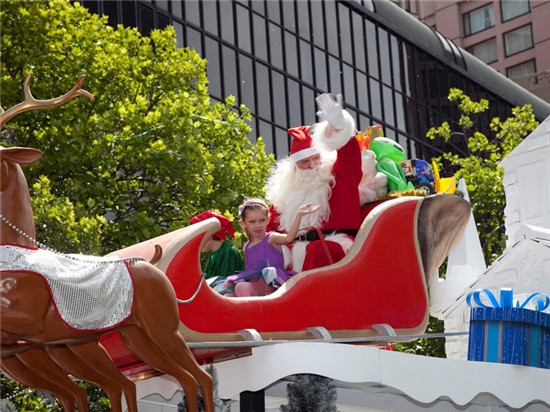 La parade de Noël d'AucklandDate : Le 24 décembreLieu : Auckland, Nouvelle Zélande