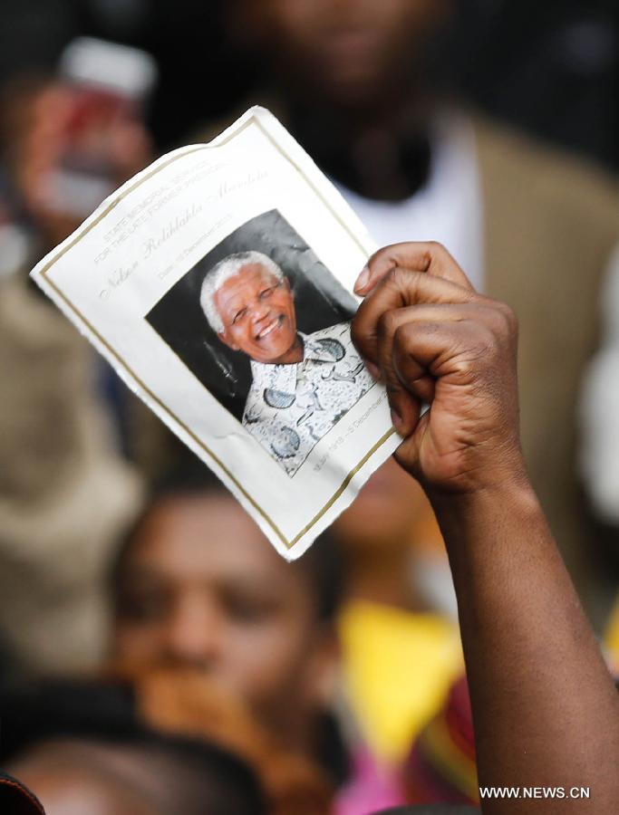 Les dirigeants du monde entier réunis pour honorer la mémoire de Mandela (PAPIER GENERAL) (10)