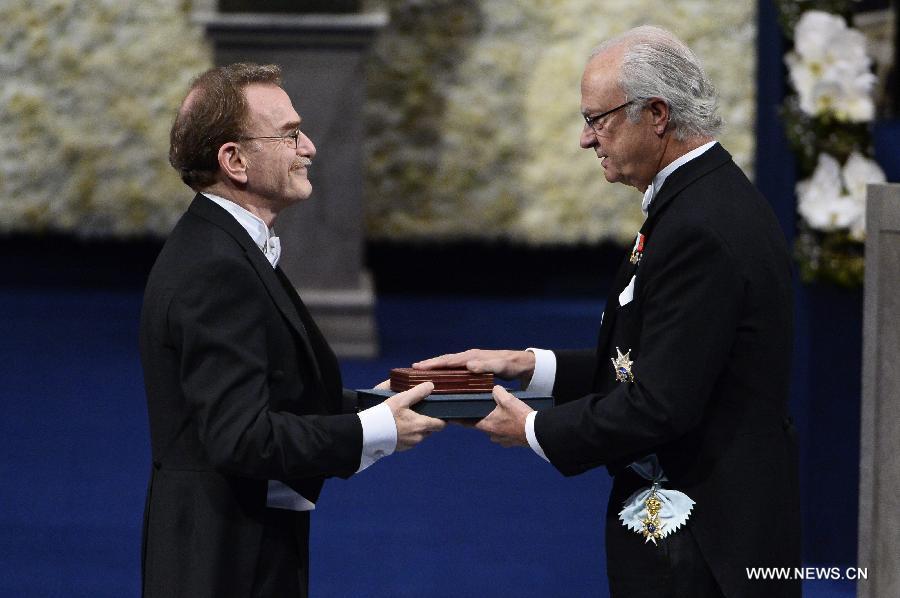 La cérémonie de remise des prix Nobel 2013 à Stockholm (2)