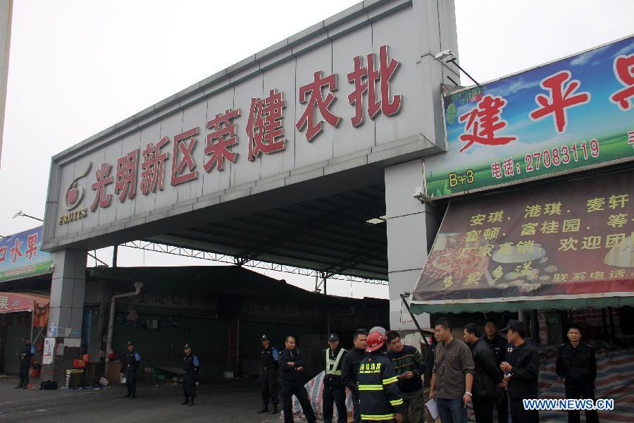 Chine : le bilan des morts dans un incendie à Shenzhen s'alourdit à 16 (6)