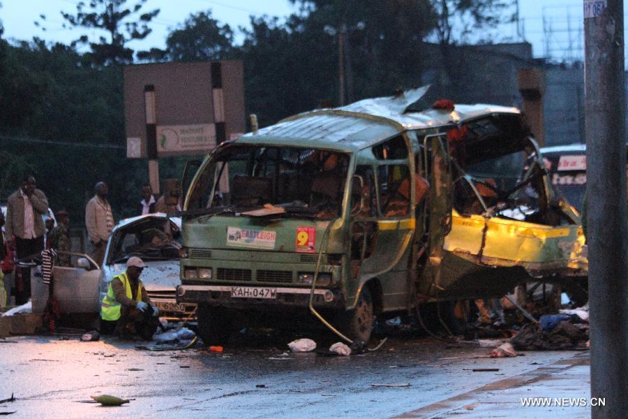 Kenya: 4 morts et 25 blessés dans un attentat à l'explosif à Nairobi
