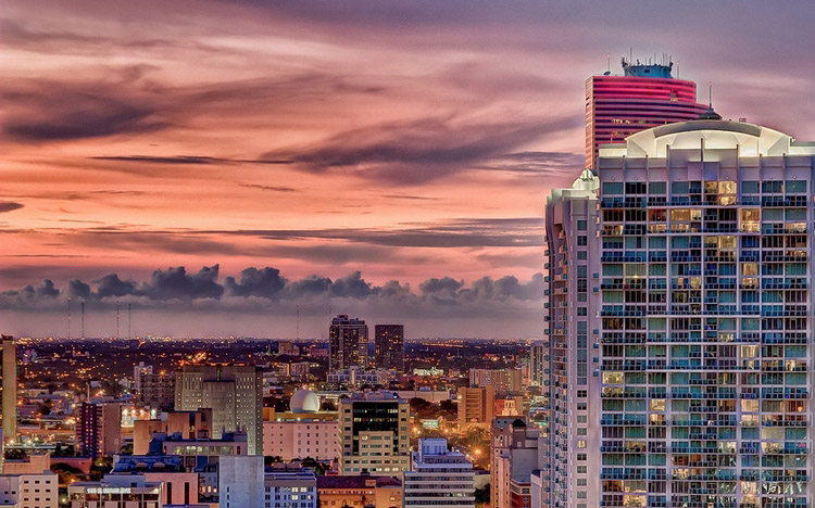 Photos : la magie du ciel au-dessus de Miami (6)