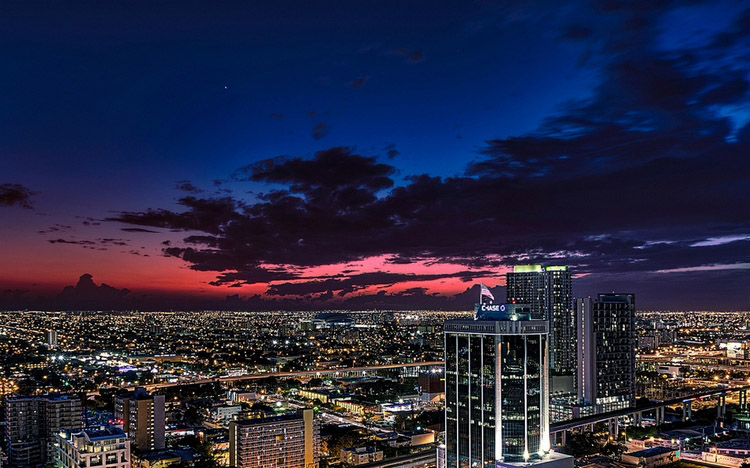 Photos : la magie du ciel au-dessus de Miami (12)