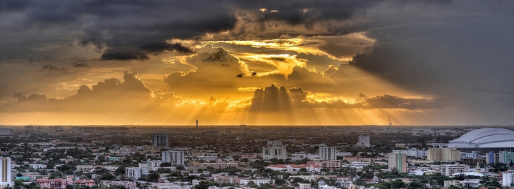 Photos : la magie du ciel au-dessus de Miami (7)