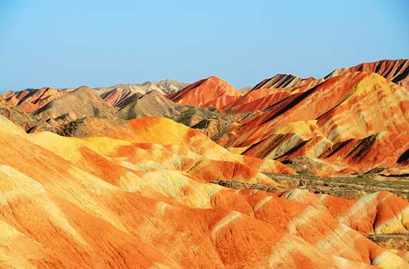 Relief Danxia, Chine