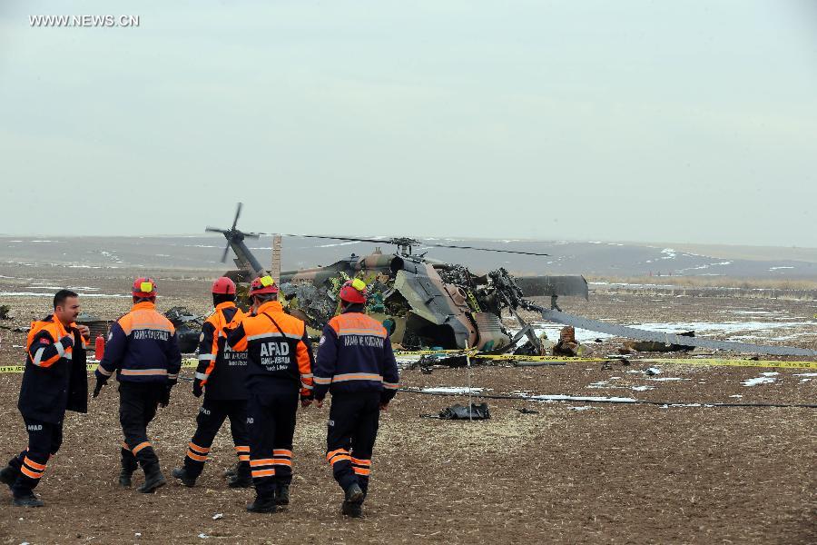 Turquie : quatre pilotes tués dans le crash d'un hélicoptère militaire (2)