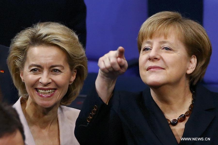 Merkel réélue chancelière allemande pour un troisième mandat (3)