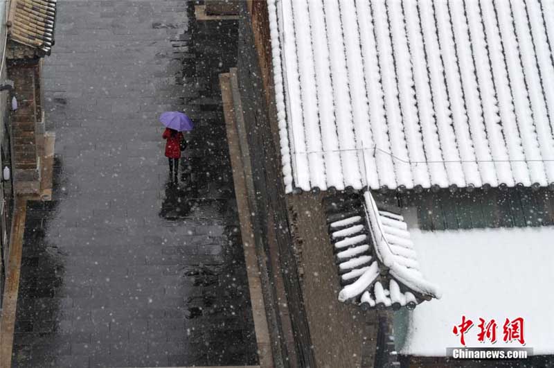Kunming : rares chutes de neige sur la « ville du printemps éternel » (4)