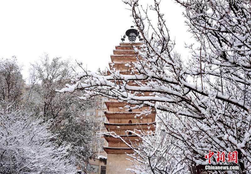 Kunming : rares chutes de neige sur la « ville du printemps éternel »