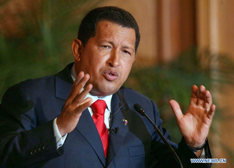 L'ancien président vénézuélien Hugo Chavez, qui souffrait d'un cancer, est décédé dans un hôpital militaire de Caracas, capitale vénézuélienne, le 5 mars 2013.