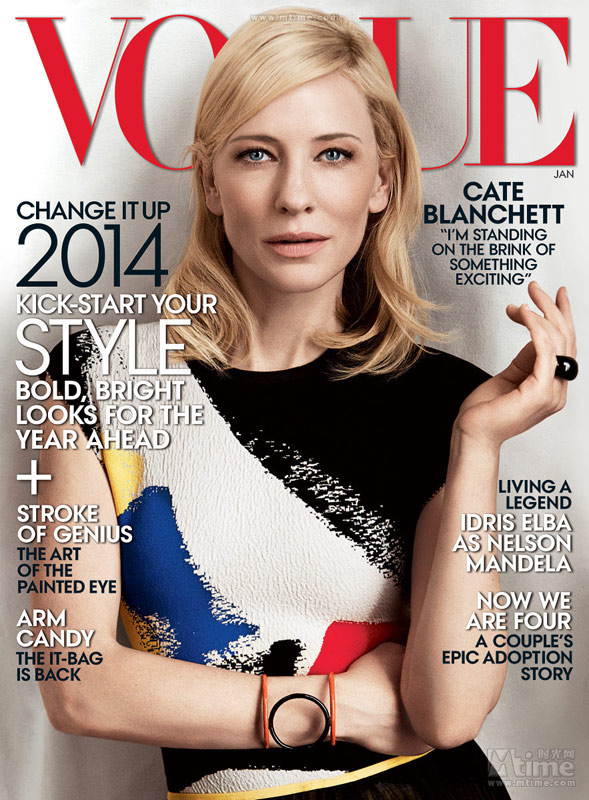 Cate Blanchett fascinante dans Vogue US