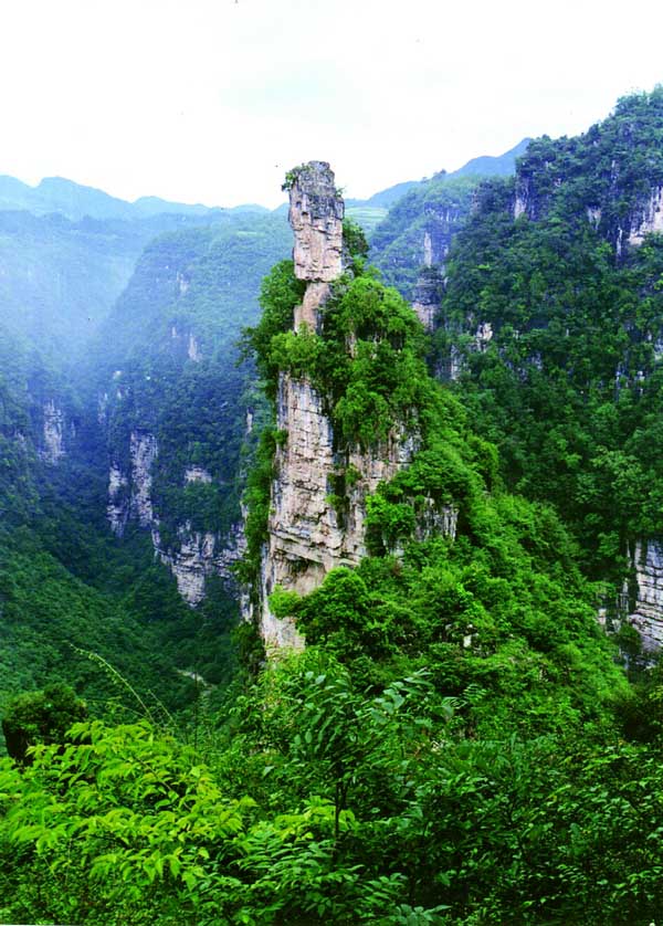 La zone d'éco-tourisme du Village des Neuf Routes de Baokang  (6)