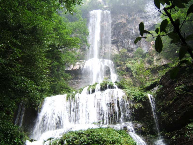 La zone d'éco-tourisme du Village des Neuf Routes de Baokang 