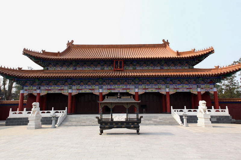 Le site touristique du Temple Baishui