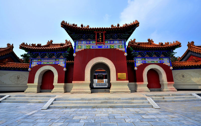 Le site touristique du Temple Baishui (6)