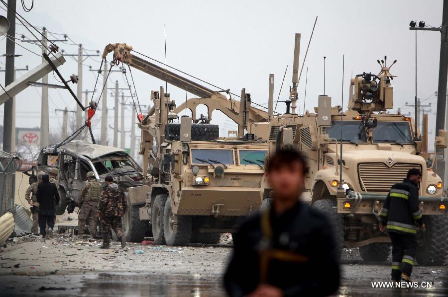 Trois soldats de l'OTAN tués dans un attentat à Kaboul 