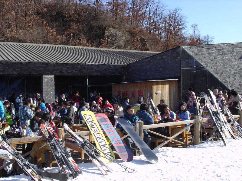 Beijing : la station de ski de Huaibei (3)